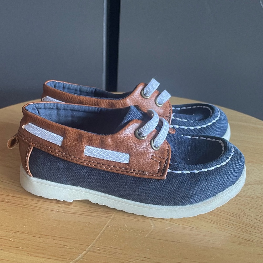 Toddler Boys Boat Shoes Sz 6